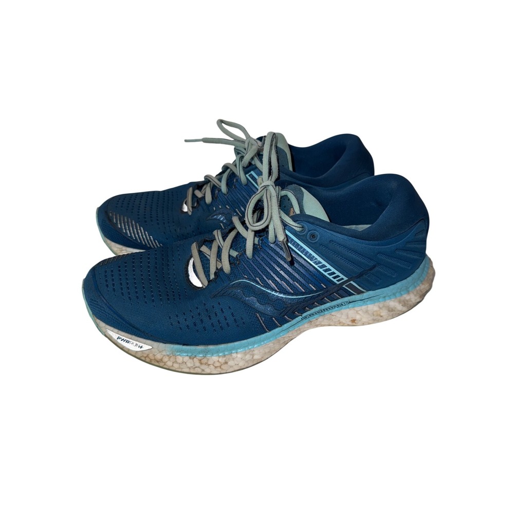 Saucony Triumph 17 S10546-25 Womens Sneakers 11 Blue Aqua Athletic Running Shoes